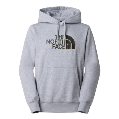 Grey Heather - Front - The North Face Mens Drew Pull Over Hoodie