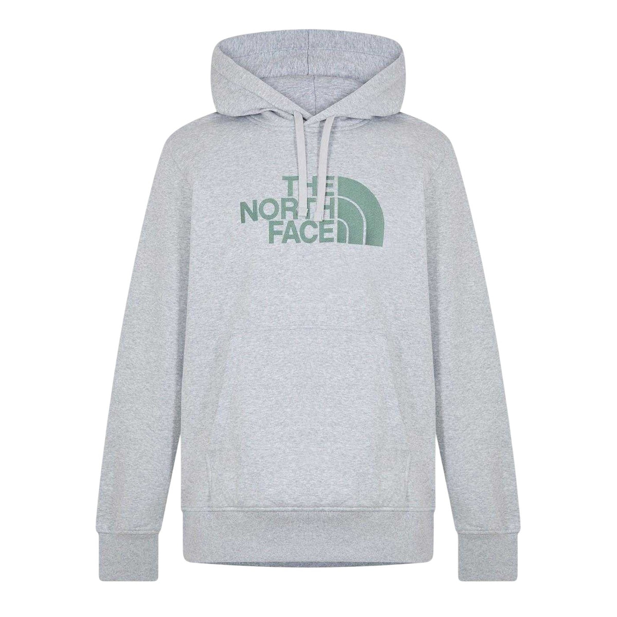 Light Grey-Green - Front - The North Face Mens Drew Pull Over Hoodie