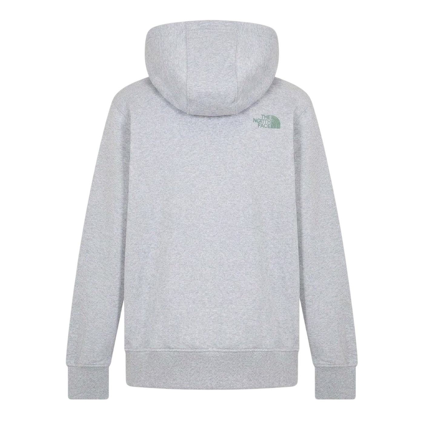 Light Grey-Green - Back - The North Face Mens Drew Pull Over Hoodie