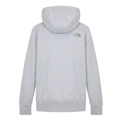 Light Grey-Green - Back - The North Face Mens Drew Pull Over Hoodie