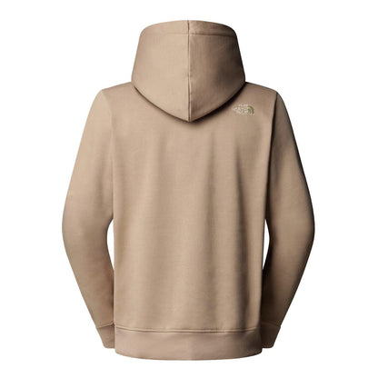 Mushroom - Back - The North Face Mens Drew Pull Over Hoodie