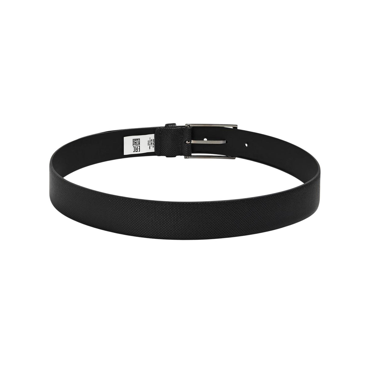 Black - Back - Boss Mens Carmello Leather Dress Belt