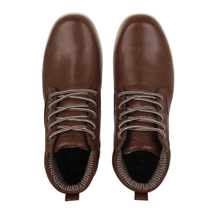Brown - Lifestyle - Lee Cooper Mens Deans Hiking Boots