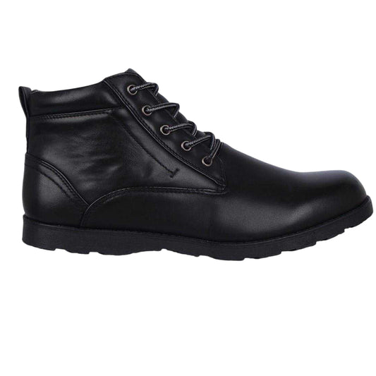 Black - Front - Lee Cooper Mens Deans Hiking Boots