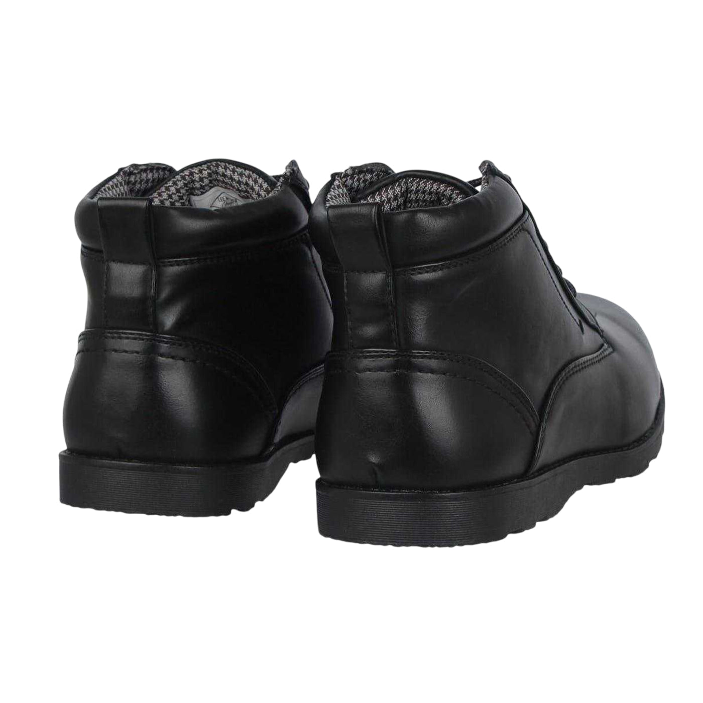 Black - Back - Lee Cooper Mens Deans Hiking Boots