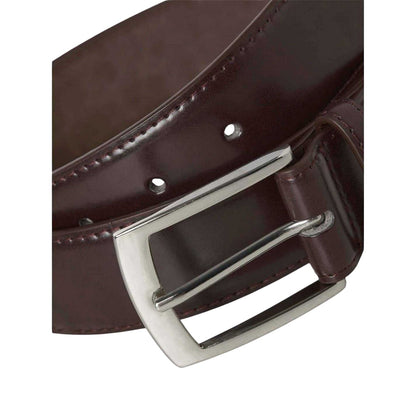 Brown Stone - Side - Jack And Jones Mens Leather Dress Belt