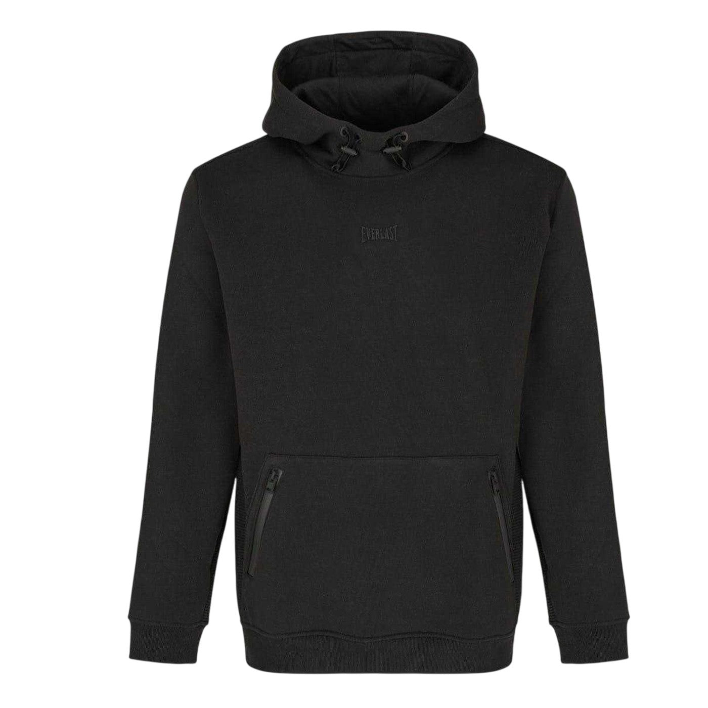Black - Front - Everlast Mens Premium Overhead Hoodie