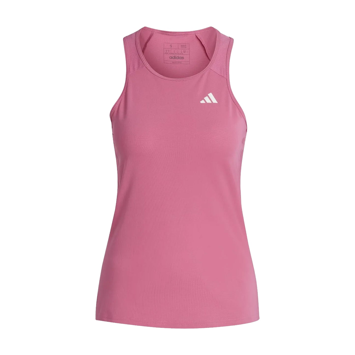Pink - Front - Adidas Womens-Ladies Own The Run Tank Top