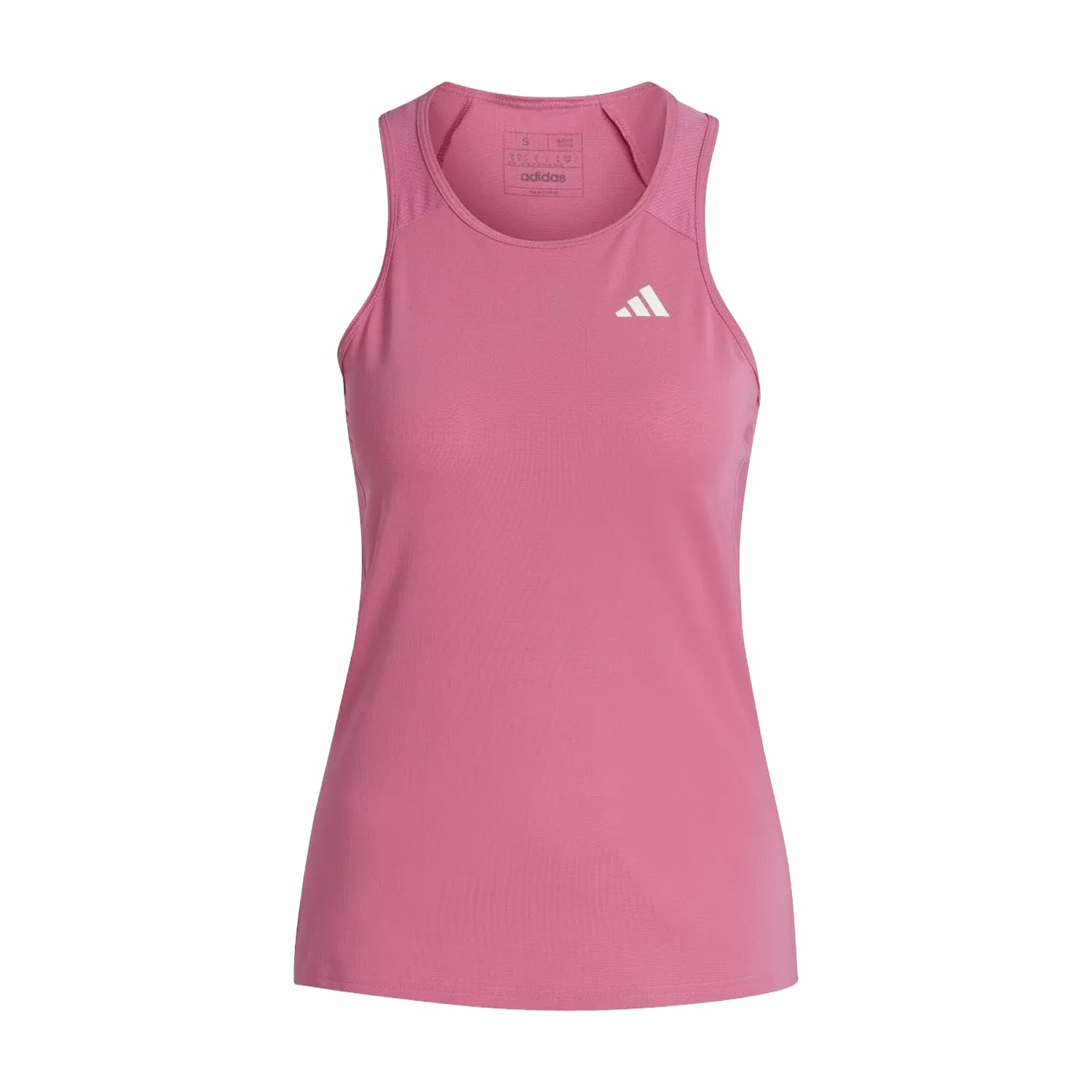 Pink - Front - Adidas Womens-Ladies Own The Run Tank Top