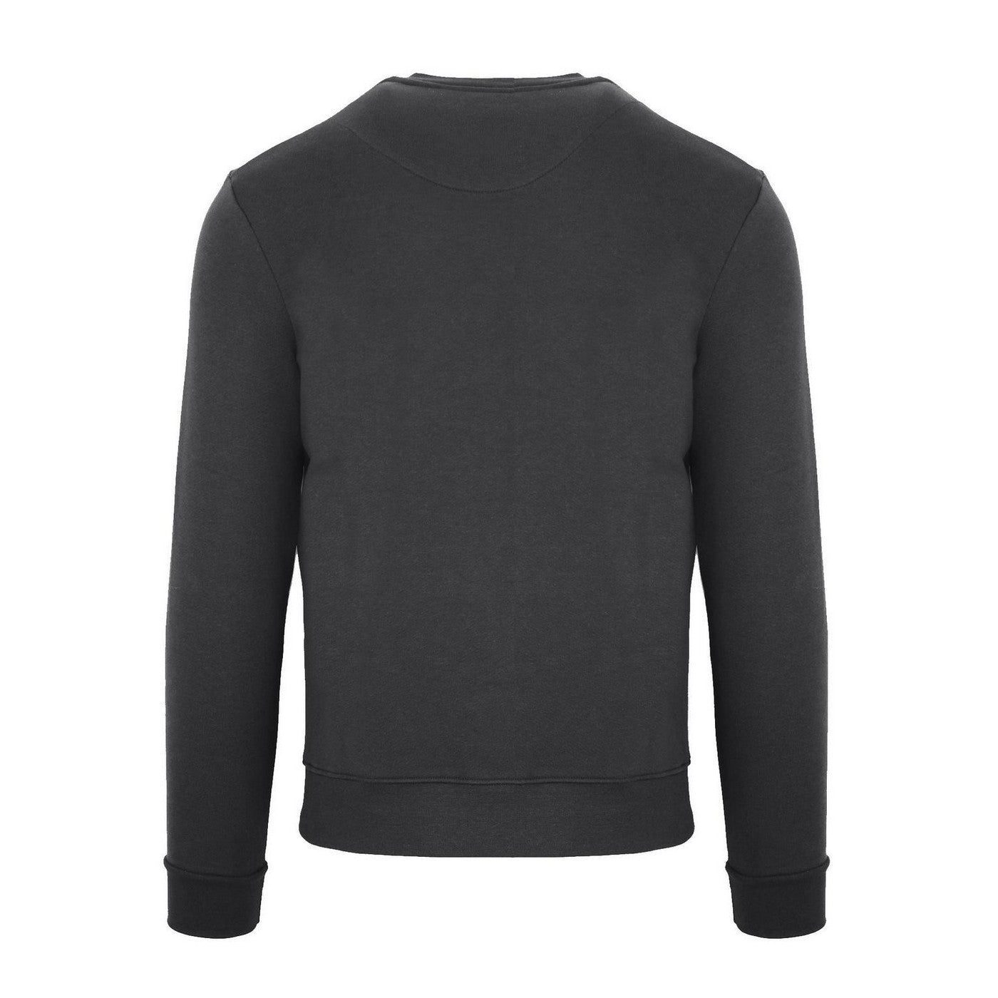 Antracite - Back - Aquascutum Mens Crew Neck Regular Sweatshirt