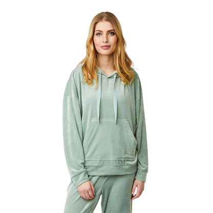 Iceberg Green - Side - CCDK Copenhagen Womens-Ladies Vita Hoodie