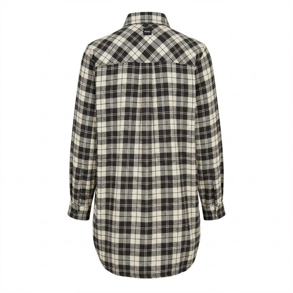 White-Red - Back - Diesel Womens-Ladies Inew Mini Shirt Dress