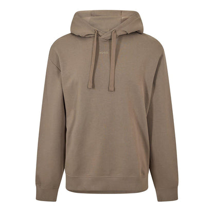 Medium Grey - Front - Hugo Mens Dapodayote Overhead Hoodie
