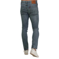 Blue - Back - Levis Mens 510 Super Worn Leather Patch Skinny Jeans