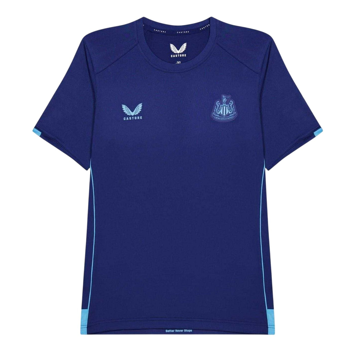 Blue - Front - Castore Mens Newcastle United FC Regular T-Shirt