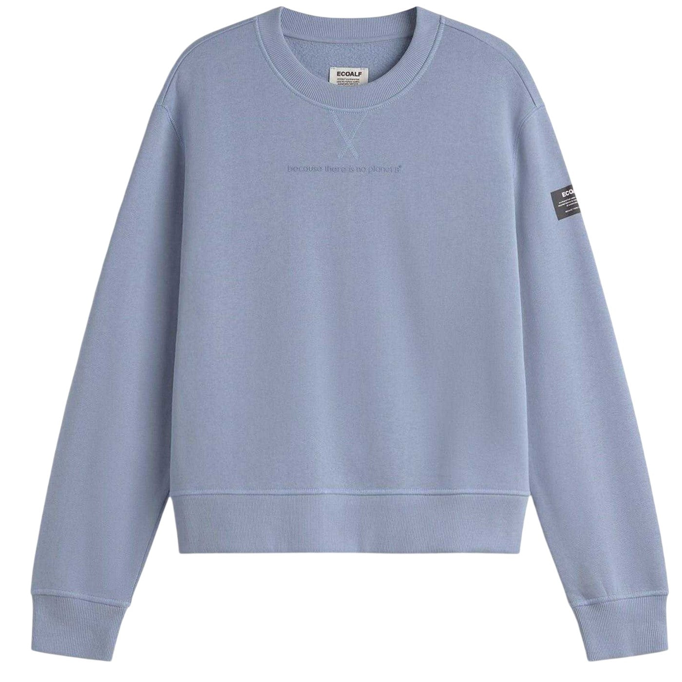 Blue-Lilac - Front - Ecoalf Womens-Ladies Albor Sweatshirt