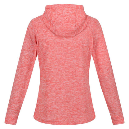 Peach Blossom Marl - Back - Regatta Womens-Ladies Azaelia Regular Long-Sleeved Hoodie