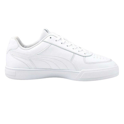 White - Front - Puma Mens Caven 2.0 Logo Trainers