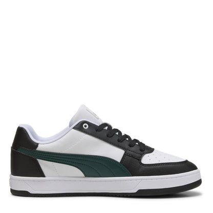 White-Green-Black - Lifestyle - Puma Mens Caven 2.0 Logo Trainers