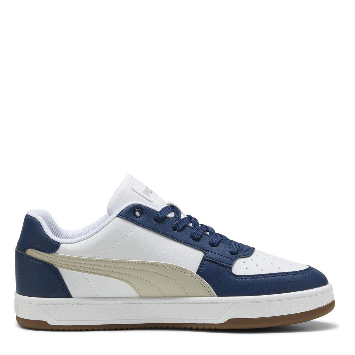 White-Blue-Gum - Lifestyle - Puma Mens Caven 2.0 Logo Trainers