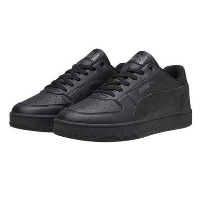 Triple Black - Pack Shot - Puma Mens Caven 2.0 Logo Trainers