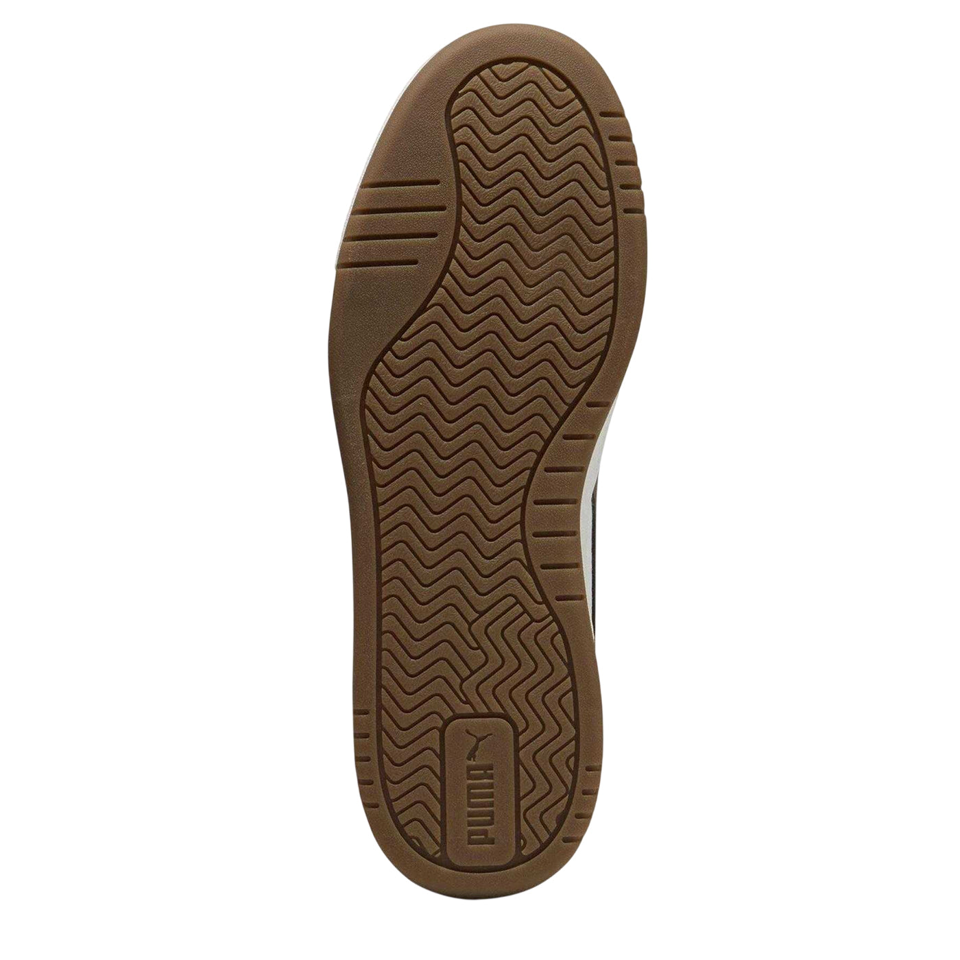 Brown-Gum - Back - Puma Mens Caven 2.0 Logo Trainers