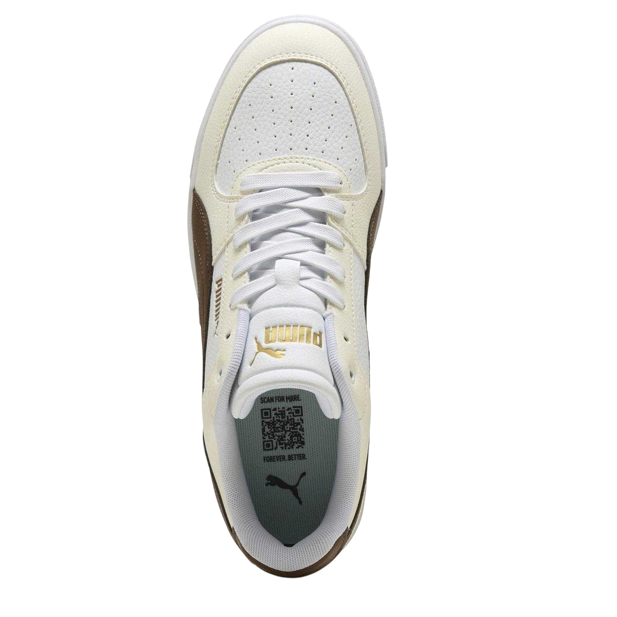 Brown-Gum - Lifestyle - Puma Mens Caven 2.0 Logo Trainers