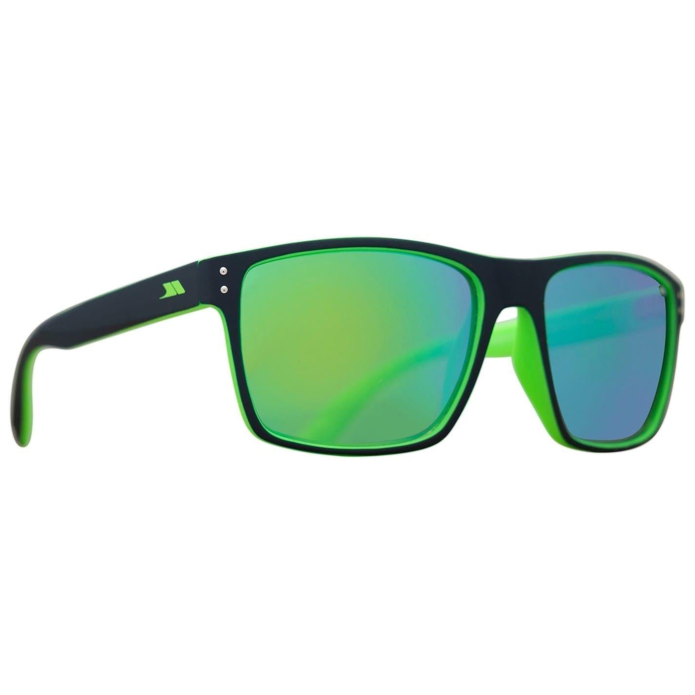 Blue-Lime - Side - Trespass Unisex Adult Zest Sunglasses