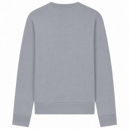 Dark Grey - Back - Boss Mens Signature Cotton Logo Sweatshirt