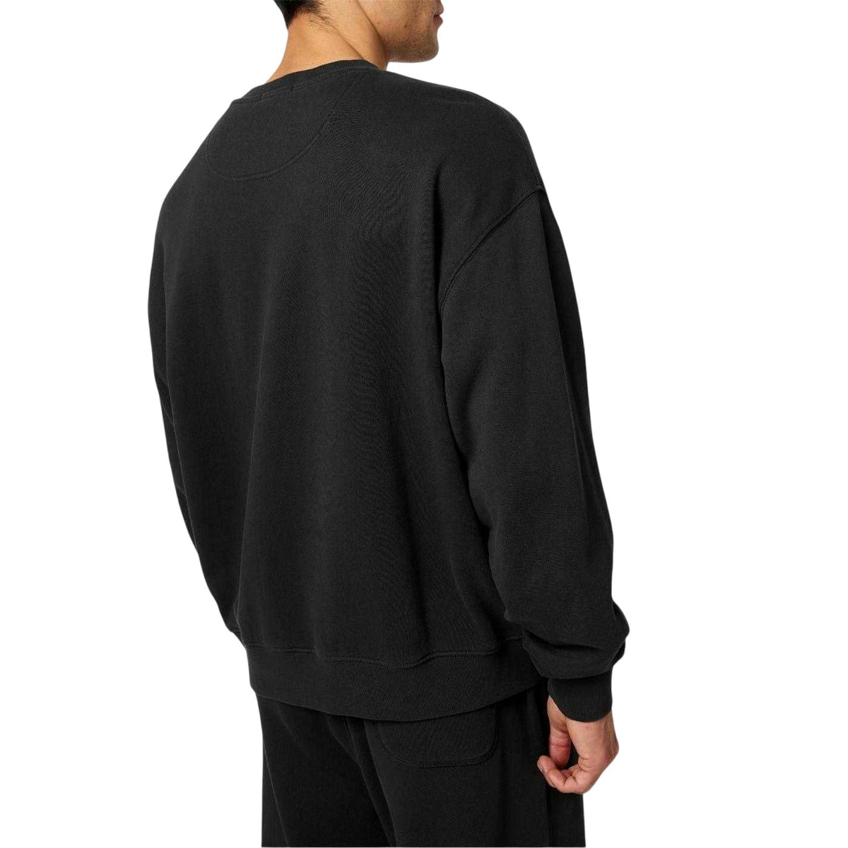 Washed Black - Back - Jack Wills Mens Bouclé Sweatshirt