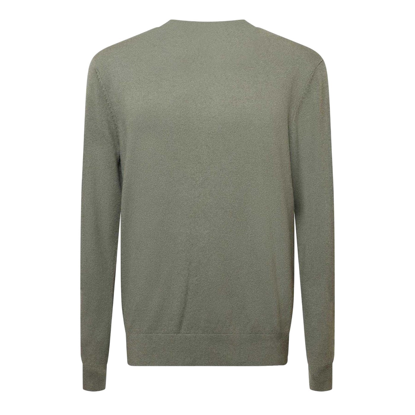 Green - Back - Jack And Jones Mens Cashmere Blend Relaxed Fit Sweatshirt