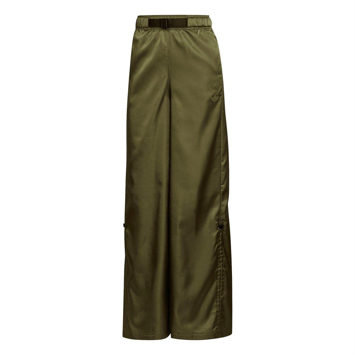 Khaki Green - Front - Adidas Womens-Ladies Originals Cargo Trousers