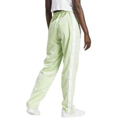 Neon Lime - Back - Adidas Womens-Ladies Adibreak Stripe Tracksuit Bottoms
