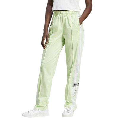 Neon Lime - Lifestyle - Adidas Womens-Ladies Adibreak Stripe Tracksuit Bottoms