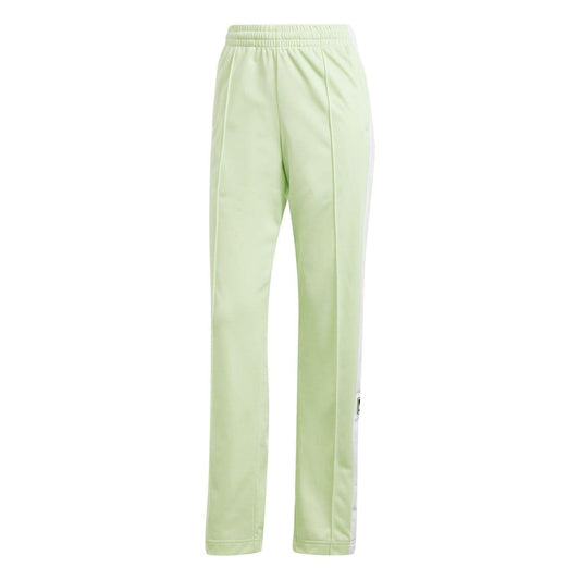 Neon Lime - Front - Adidas Womens-Ladies Adibreak Stripe Tracksuit Bottoms