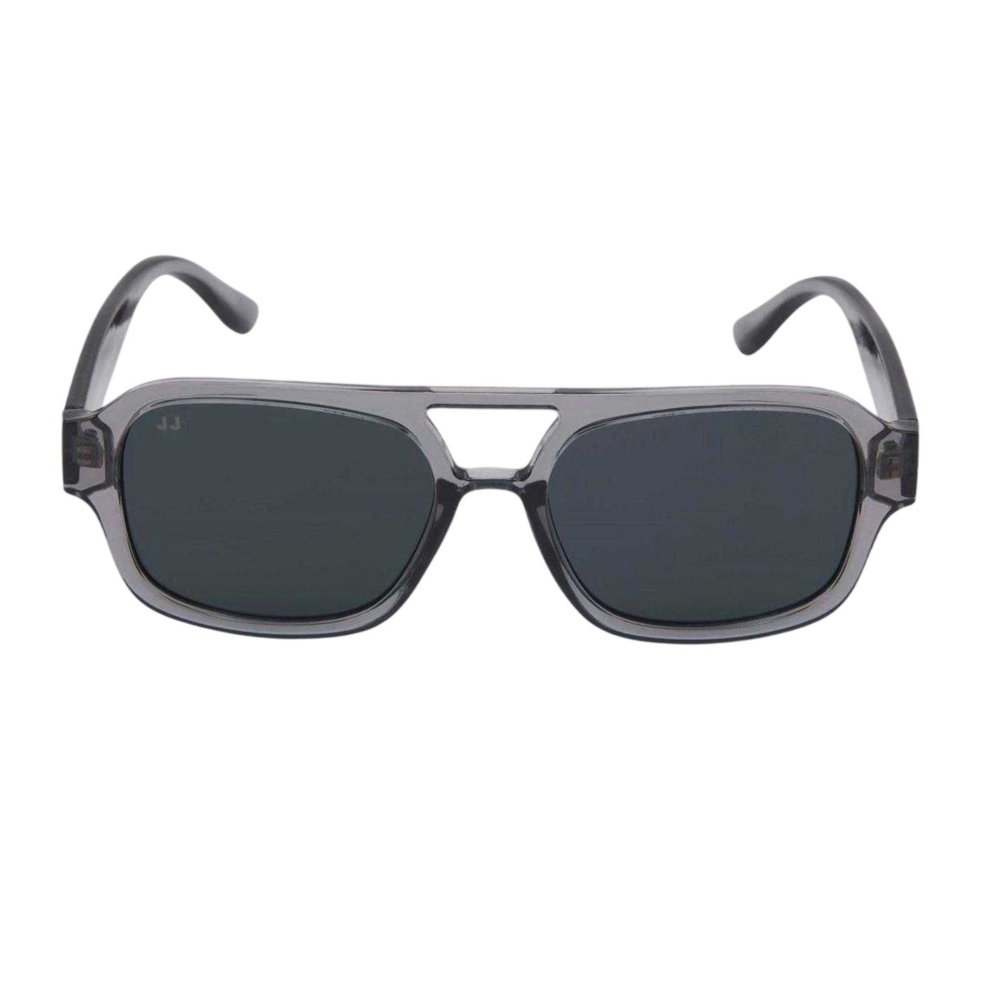 Grey - Front - Jack And Jones Ryder Rectangle Sunglasses