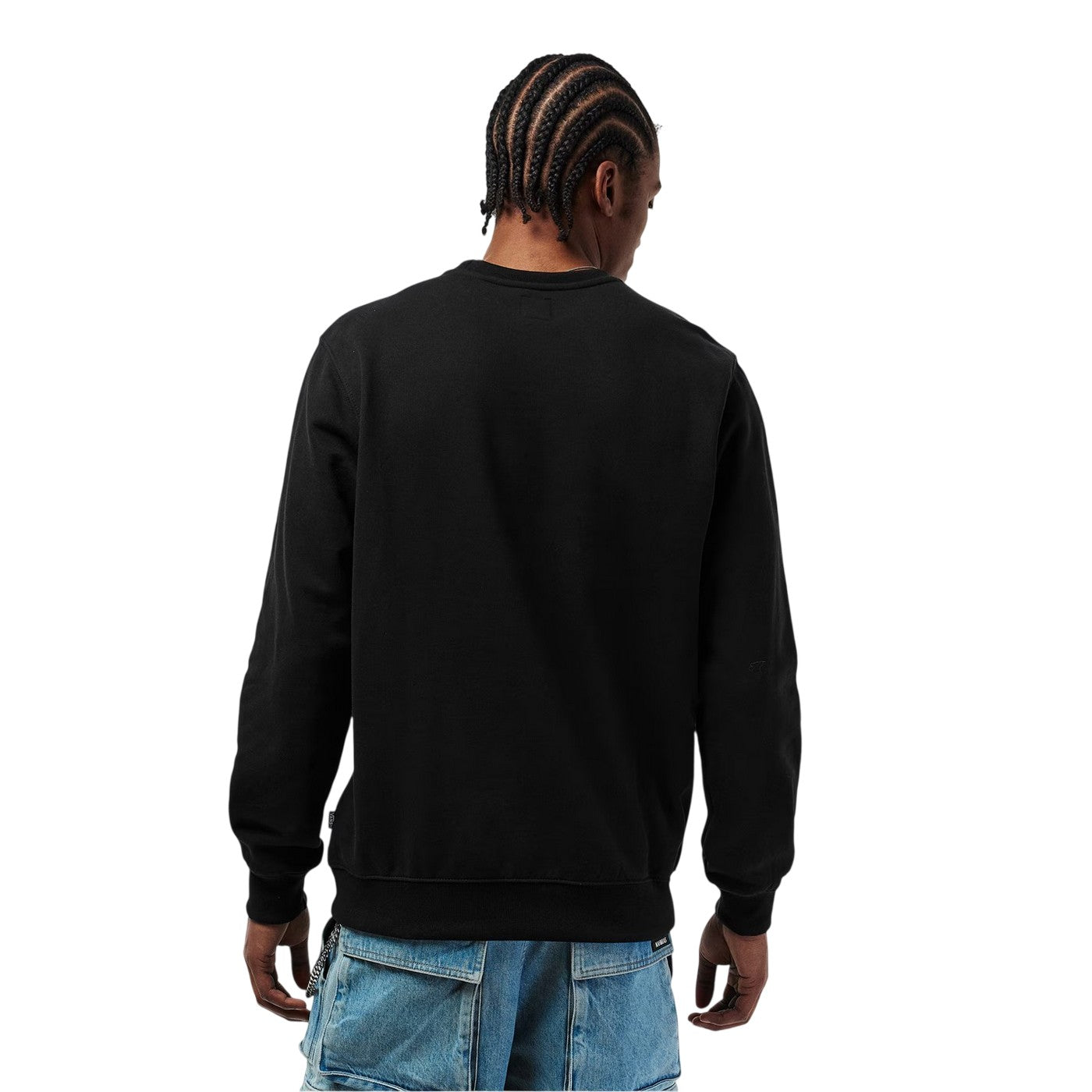 Black - Back - Vans Unisex Adult Classic III Crew Neck Sweatshirt