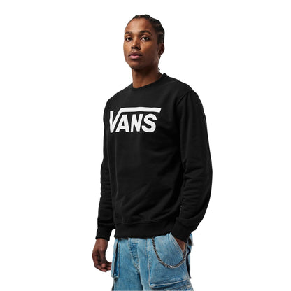 Black - Lifestyle - Vans Unisex Adult Classic III Crew Neck Sweatshirt