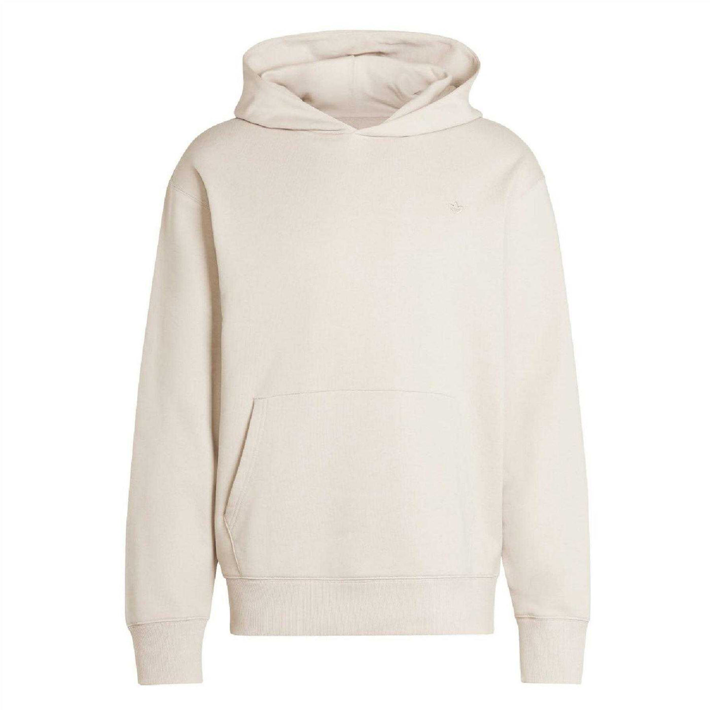 Beige - Front - Adidas Mens Adicolor Contempo French Terry Hoodie