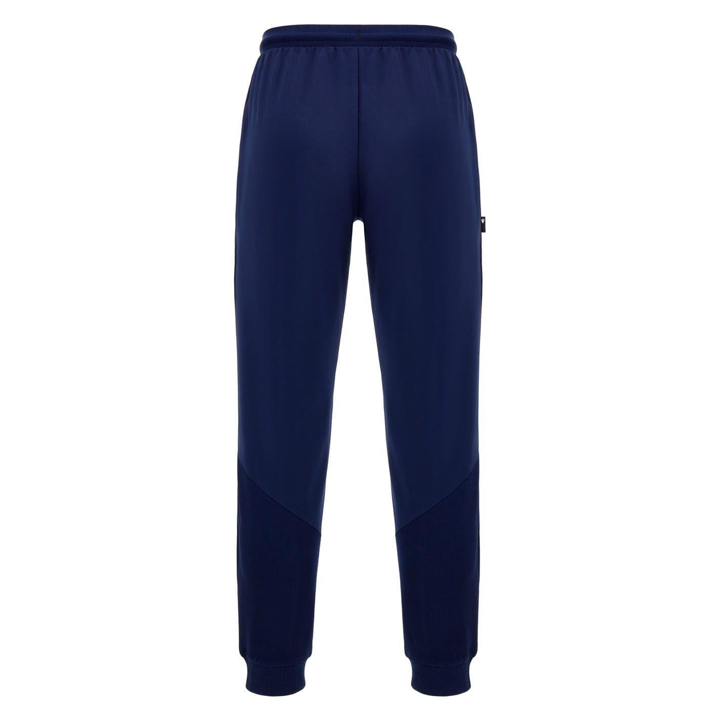 Navy - Back - Scotland RU Mens Logo Tracksuit Bottoms