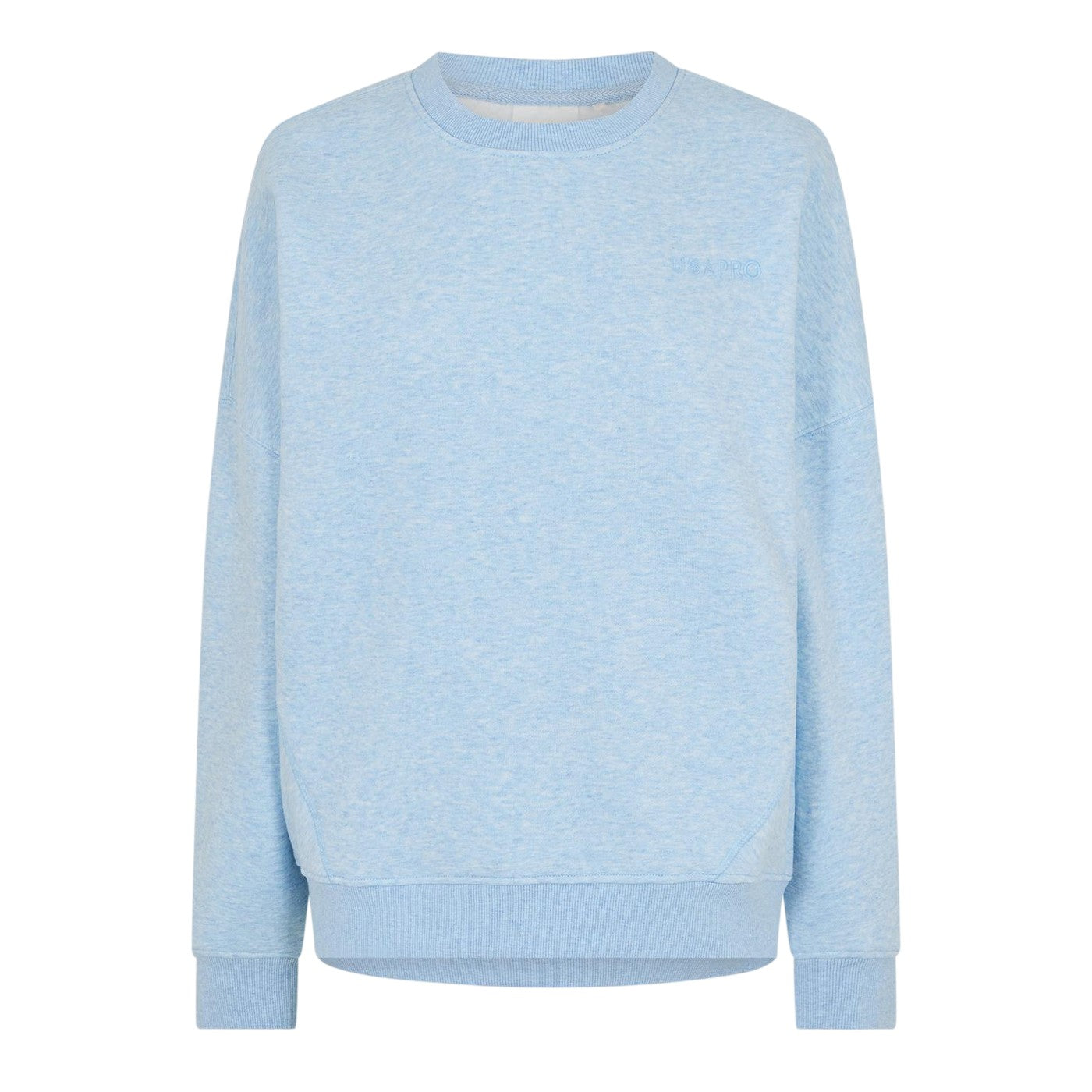 Blue - Front - USA Pro Womens-Ladies Classic Sweatshirt