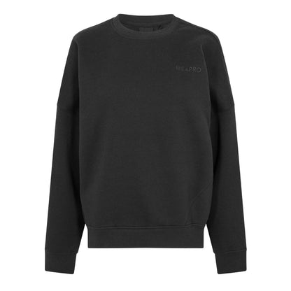 Black - Front - USA Pro Womens-Ladies Classic Sweatshirt