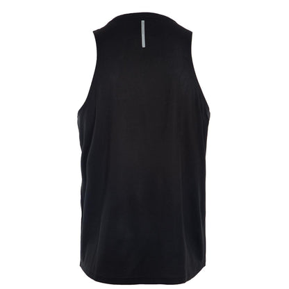 Black - Back - Karrimor Mens Logo Running Vest Top