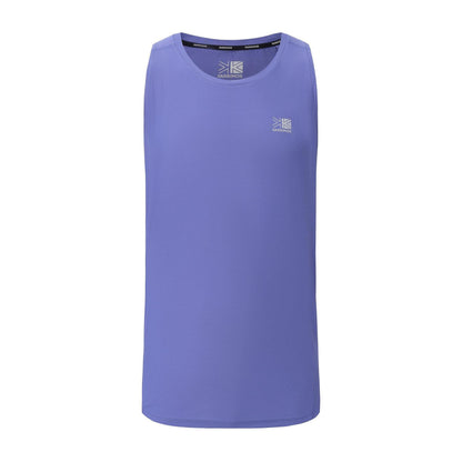 Bold Blue - Front - Karrimor Mens Logo Running Vest Top