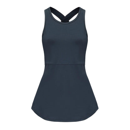Midnight Navy - Front - Slazenger Womens-Ladies Sleeveless Vest Top