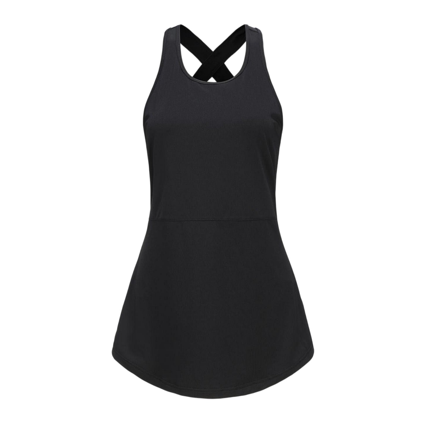 Black - Front - Slazenger Womens-Ladies Sleeveless Vest Top