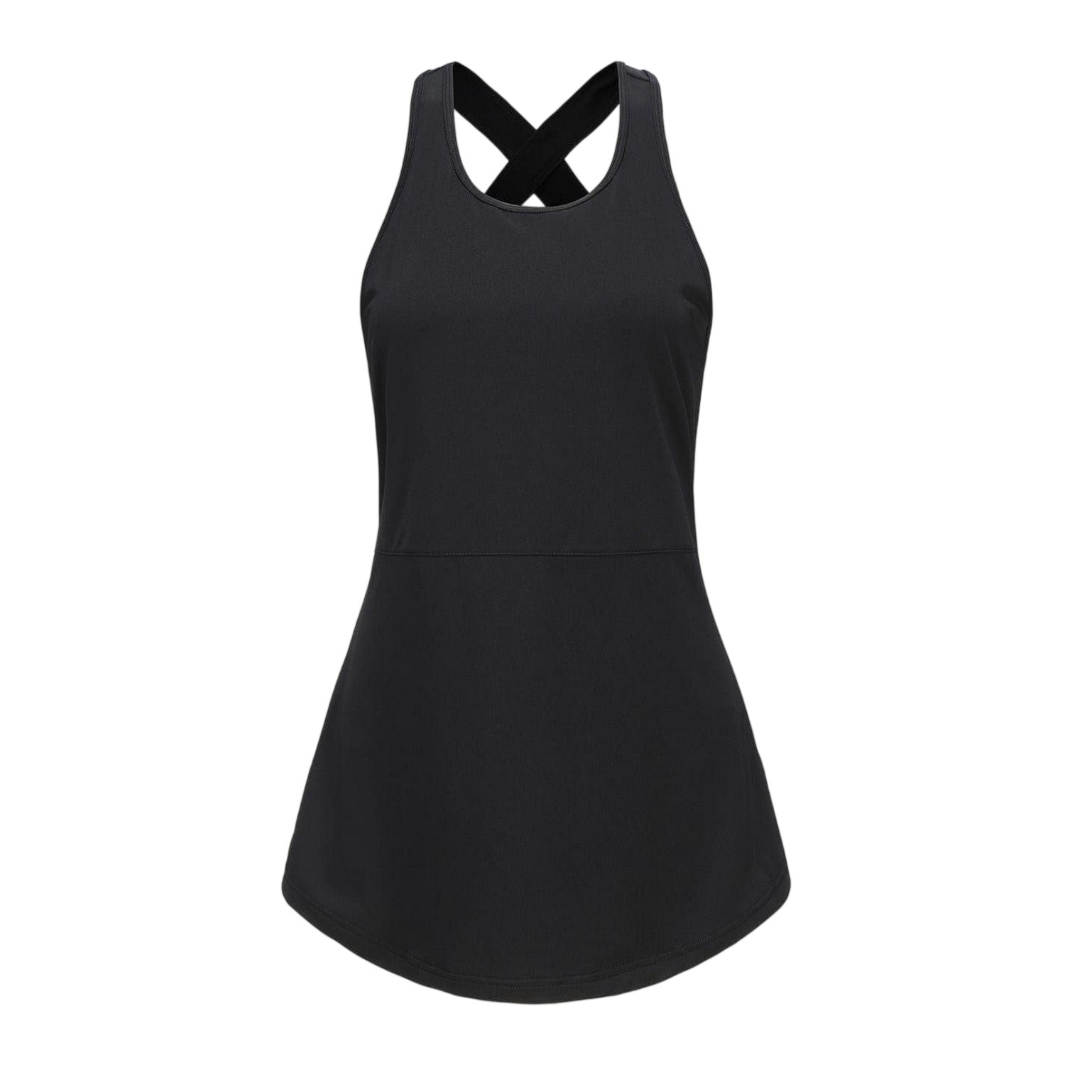 Black - Front - Slazenger Womens-Ladies Sleeveless Vest Top