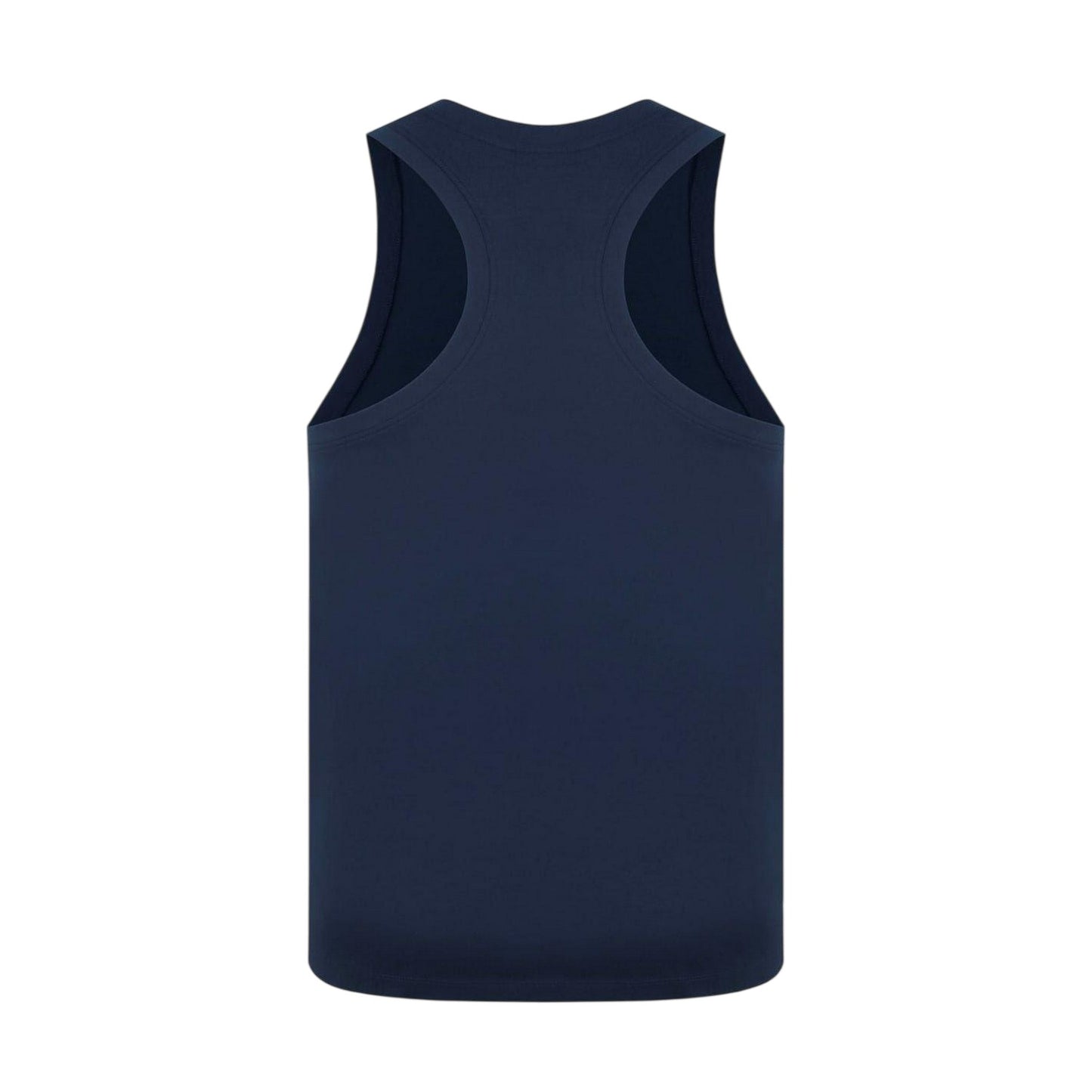 Navy - Back - Slazenger Mens Cotton Sleeveless Vest Top