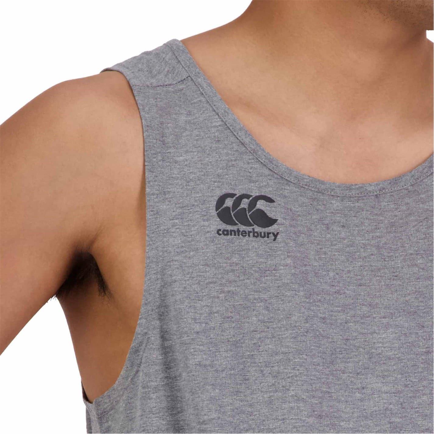 Static Marl - Side - Canterbury Unisex Adult Tempo Vest Top