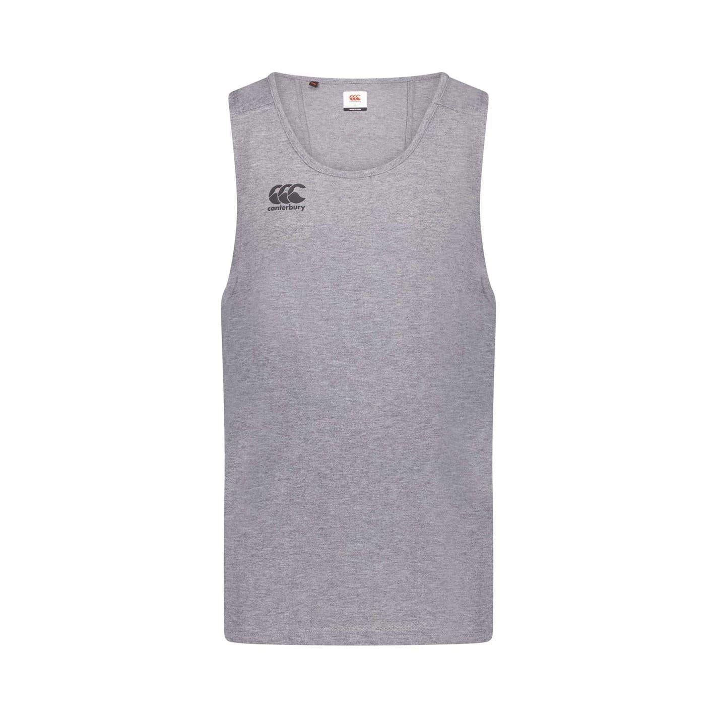 Static Marl - Front - Canterbury Unisex Adult Tempo Vest Top